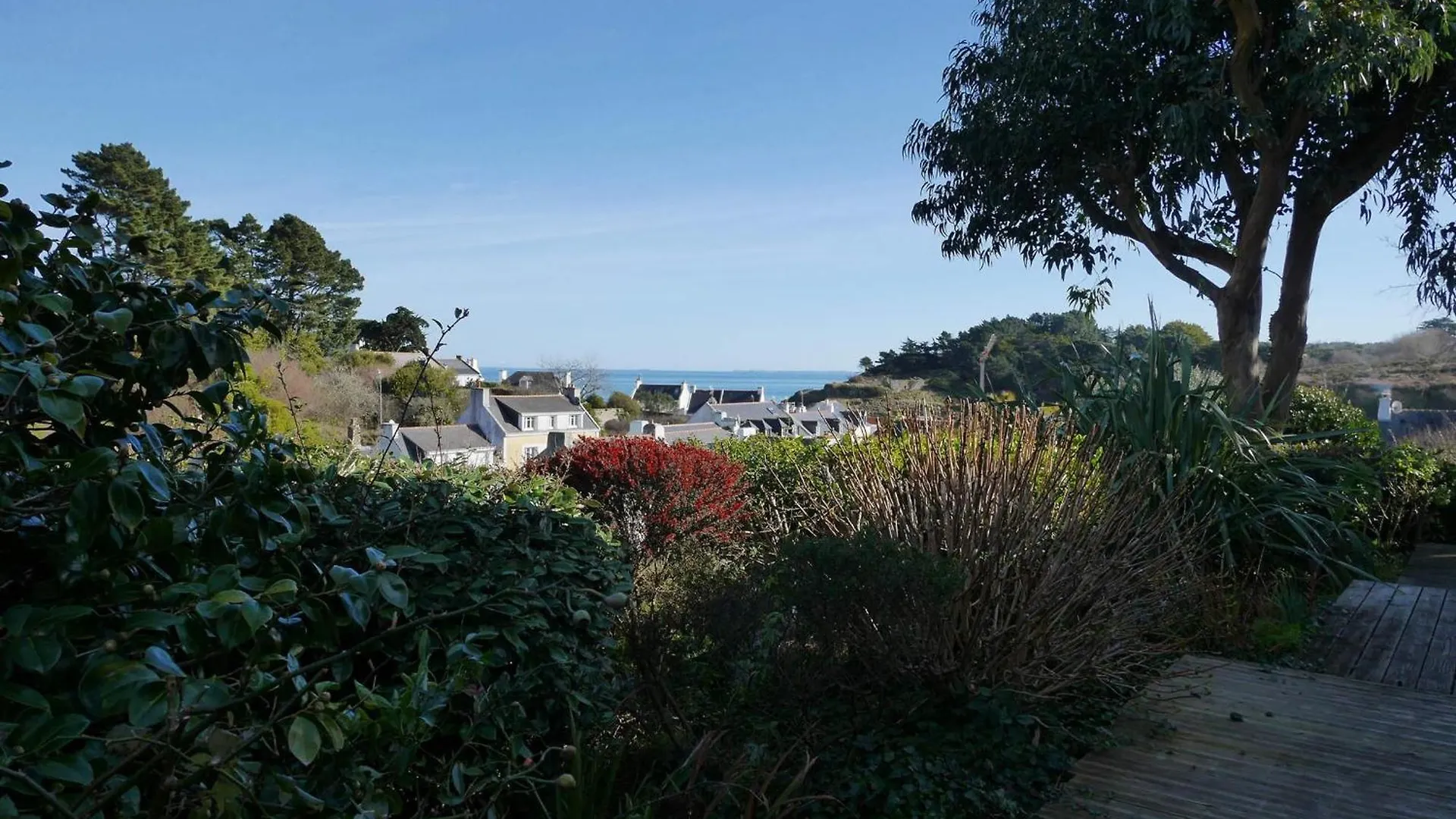 Maison Au Bord De Mer Avec Jardin Paysager, Proche Port Et Commerces A Sauzon - Fr-1-418-49